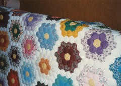 Quilt made by Julia (Judy) Kish Dorrough